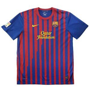 FC Barcelona Soccer Jersey Nike Dri-Fit FCB 2011/2012 Home Shirt Men's XXL